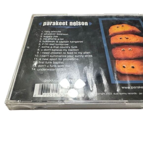 Risky Biscuits by Parakeet Nelson ( CD, 2003, Dust Bunny Records ) - Picture 3 of 5